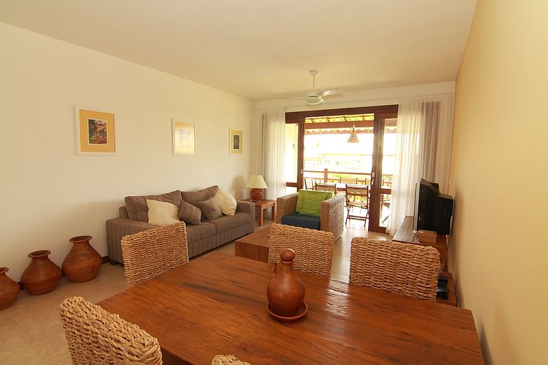 Apto de 3 suites 118m2 (20 202) - Cond.Reserva Imbassai