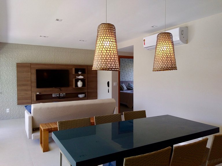 Encantador apartamento en planta baja en Imbassaí