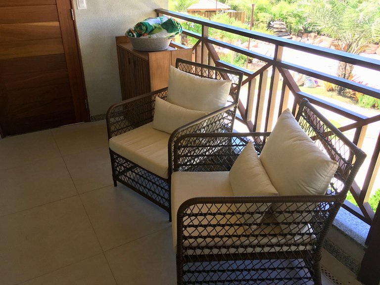 Charming 2-bedroom superior apartment in Imbassaí