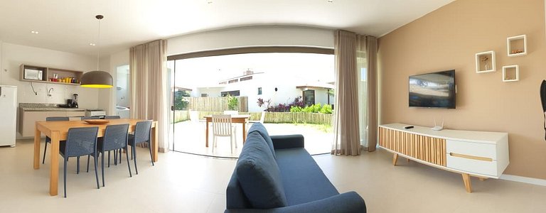 Ykutiba Imbassaí - Apartamento con Jardín - B03