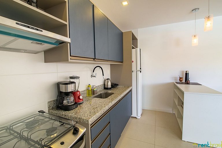 Apto Superior com Vista da Piscina em Imbassaí - D104