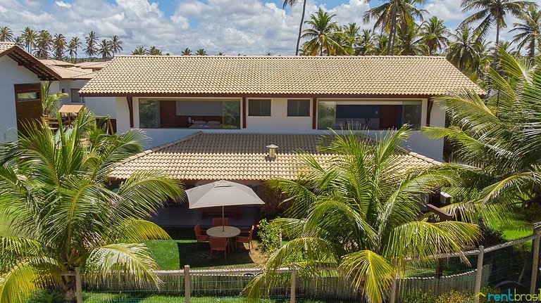 Bungalow de 3 dormitorios con jardín en Imbassaí