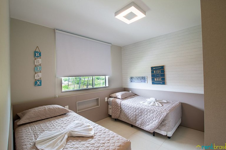 3-bedroom bungalow with garden in Imbassaí