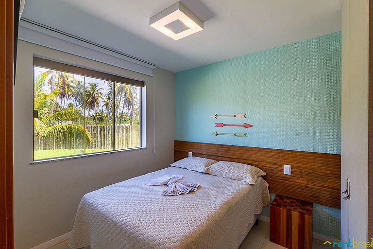 3-bedroom bungalow with garden in Imbassaí