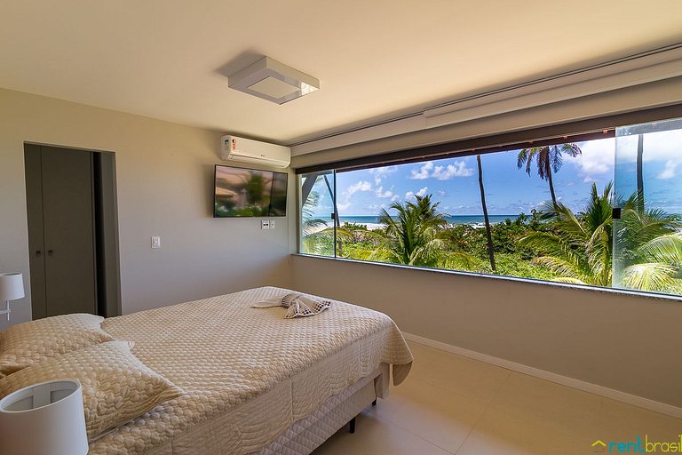 Bungalow de 3 dormitorios con jardín en Imbassaí