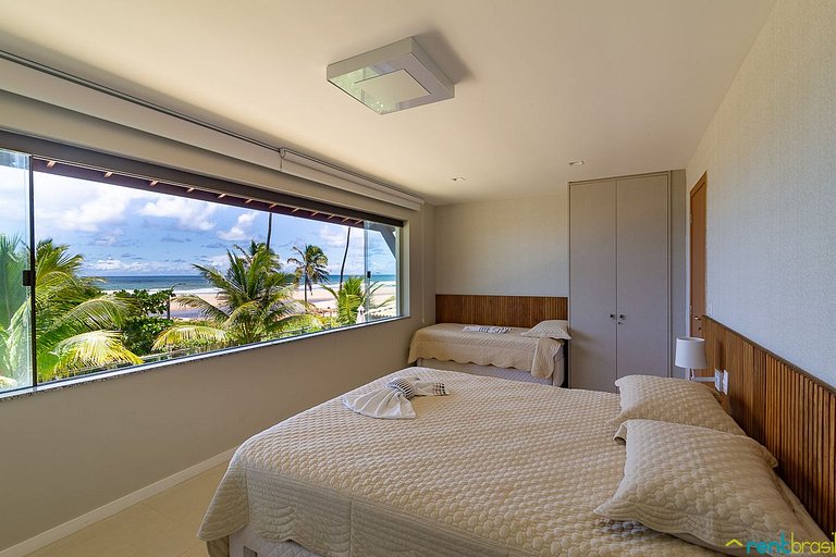 Bungalow de 3 dormitorios con jardín en Imbassaí