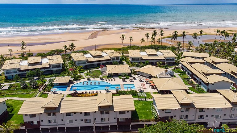 Bungalow de 3 dormitorios con jardín en Imbassaí