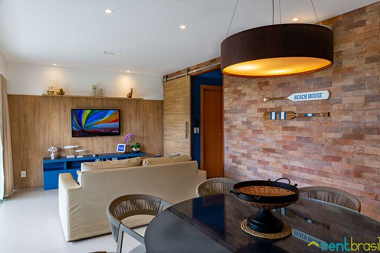 Beautiful 2-Bedroom Apartment with Garden in Imbassaí