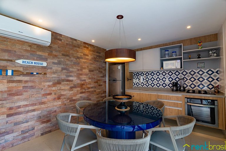 Beautiful 2-Bedroom Apartment with Garden in Imbassaí