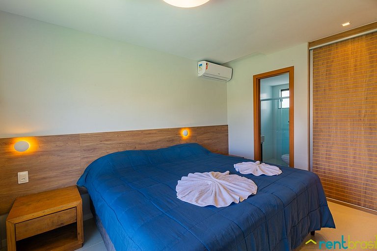 Moderno Apto Superior com 3 quartos em Imbassaí