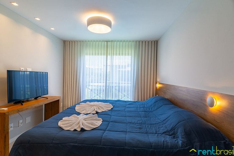 Superior apartment with 3 bedrooms in Imbassaí