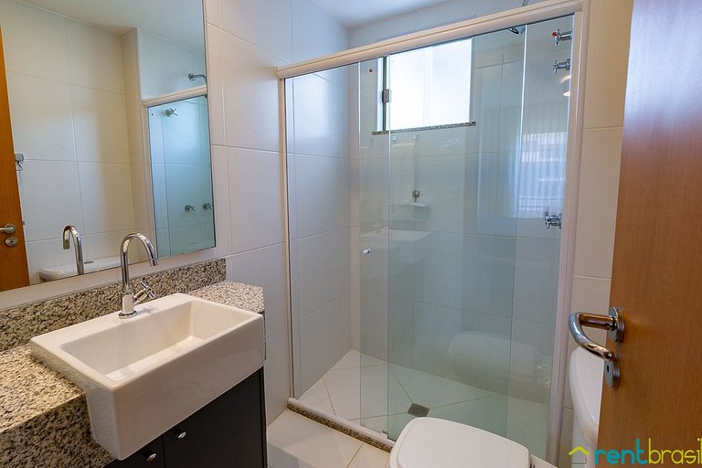 Superior apartment with 3 bedrooms in Imbassaí