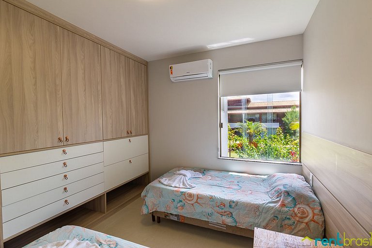 Moderno Apto Superior com 3 quartos em Imbassaí