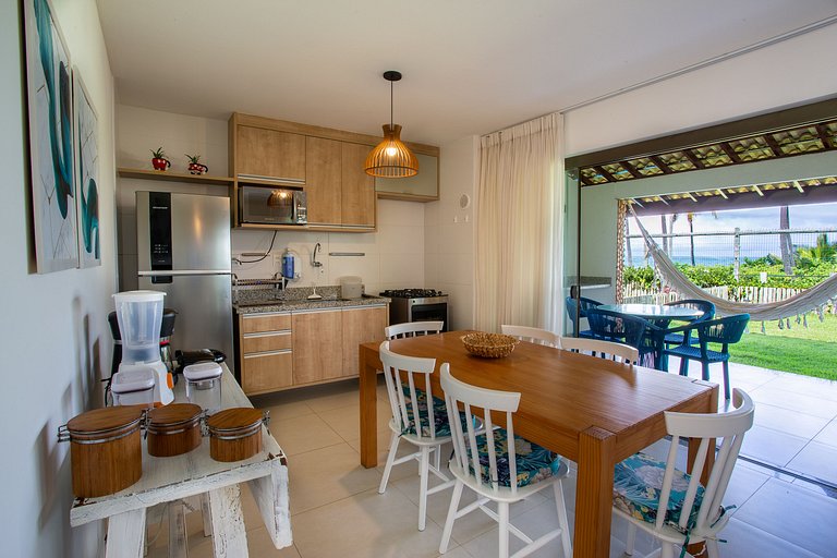 Bungalow N02 - Sea View, Comfort and Nature Integration