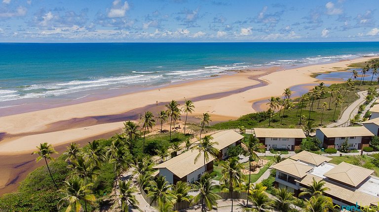 Bangalô 3 quartos e Piscina em Ykutiba Imbassaí - M01