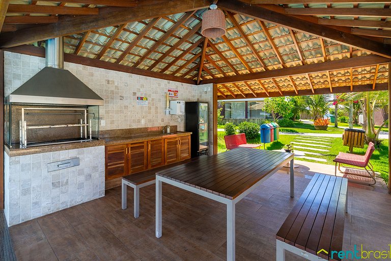 Elegante Apto de 2 quartos Superior em Imbassaí - D102