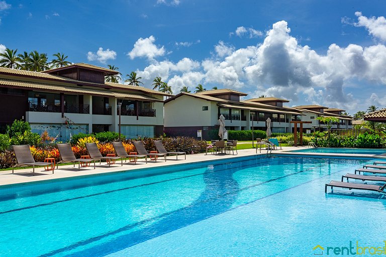 Elegante apartamento superior de 2 dormitorios en Imbassaí