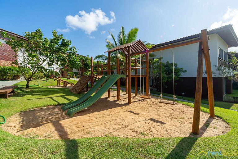 Elegante Apto de 2 quartos Superior em Imbassaí - D102