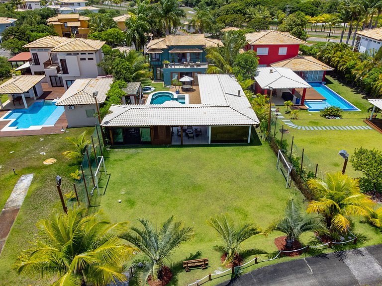 Casa lujosa y bien equipada en Sauípe