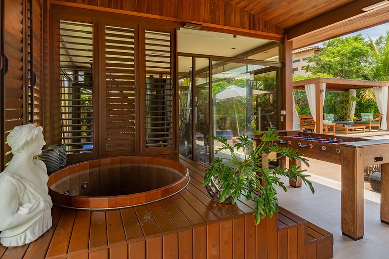 Luxuosa e equipada Casa em Quintas de Sauípe