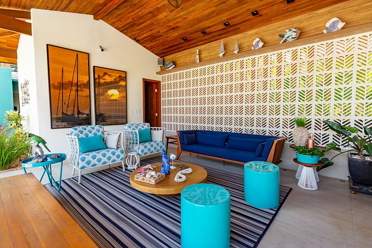 Luxurious and well-equipped house in Sauípe