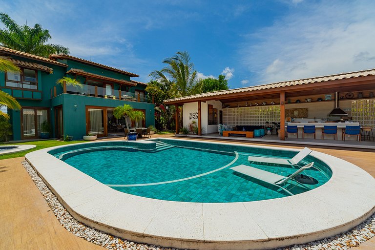 Luxuosa e equipada Casa em Quintas de Sauípe