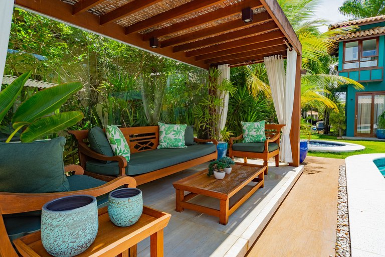 Luxuosa e equipada Casa em Quintas de Sauípe