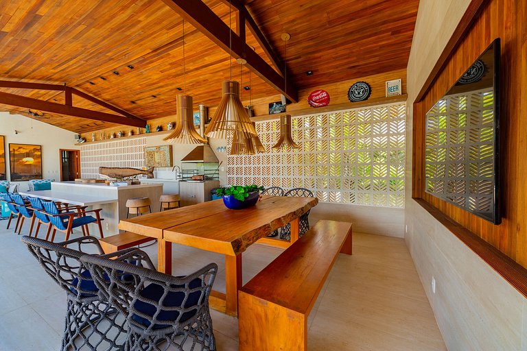 Casa lujosa y bien equipada en Sauípe