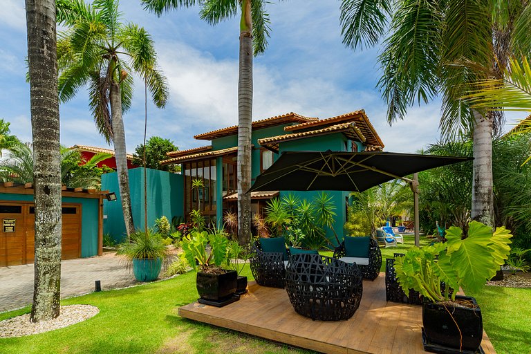 Luxurious and well-equipped house in Sauípe