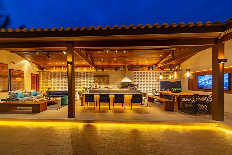 Luxurious and well-equipped house in Sauípe