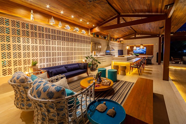 Luxurious and well-equipped house in Sauípe