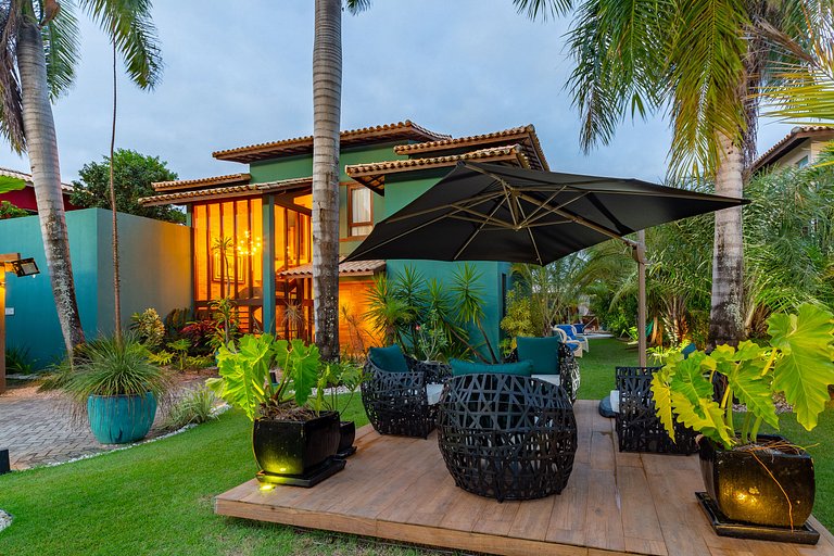 Luxuosa e equipada Casa J14 em Quintas de Sauípe