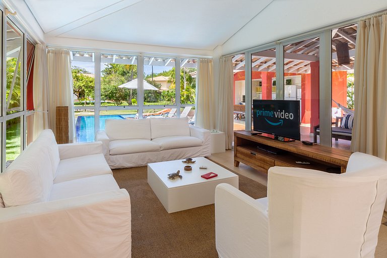 Charmosa Casa com 4 quartos em Quintas de Sauípe