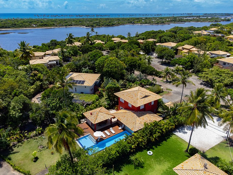 Charmosa Casa D13 4 quartos em Quintas de Sauípe