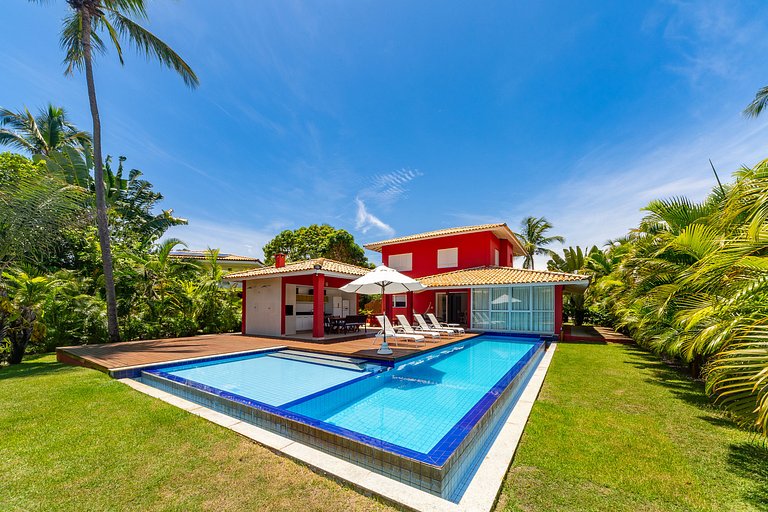 Charmosa Casa D13 4 quartos em Quintas de Sauípe