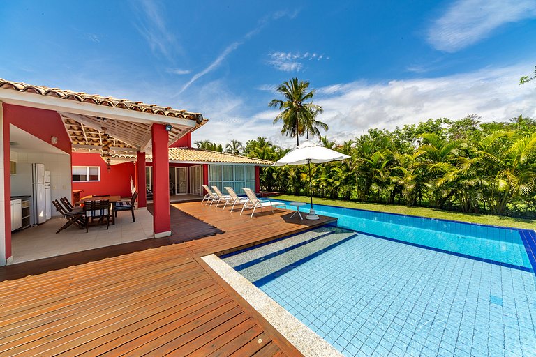 Charmosa Casa D13 4 quartos em Quintas de Sauípe