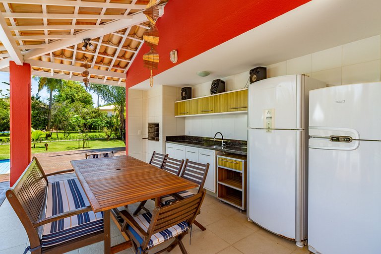 Charmosa Casa D13 4 quartos em Quintas de Sauípe