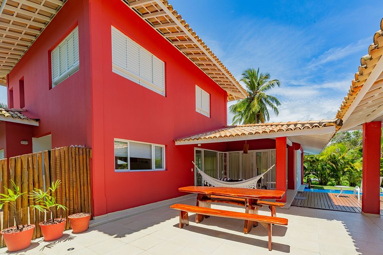 Charmosa Casa D13 4 quartos em Quintas de Sauípe