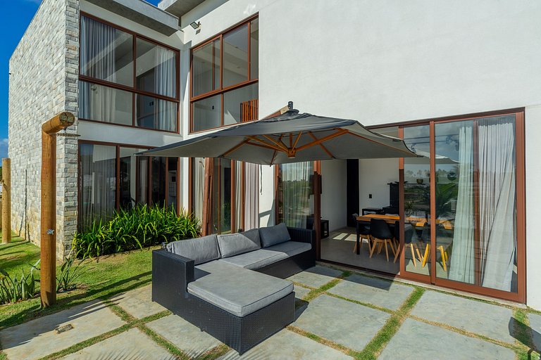 Casa 224 de Alto Padrão com piscina em Sauípe