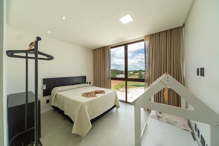 Casa 224 de Alto Padrão com piscina em Sauípe