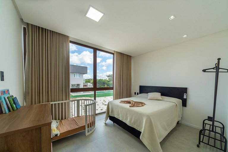 Casa 224 de Alto Padrão com piscina em Sauípe