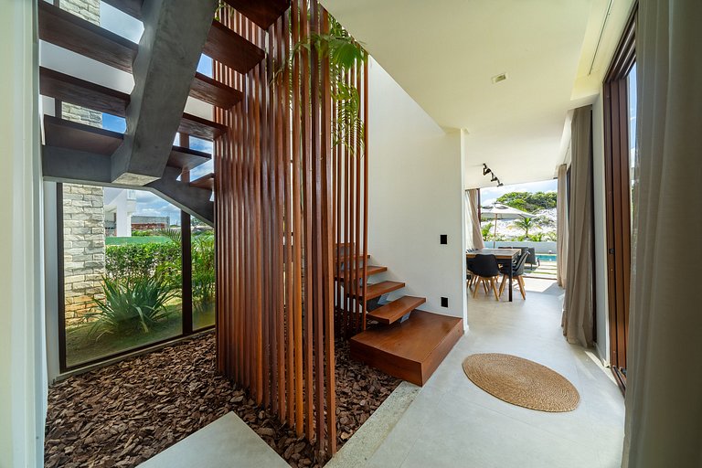 Casa 224 de Alto Padrão com piscina em Sauípe