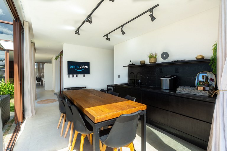 Casa 224 de Alto Padrão com piscina em Sauípe