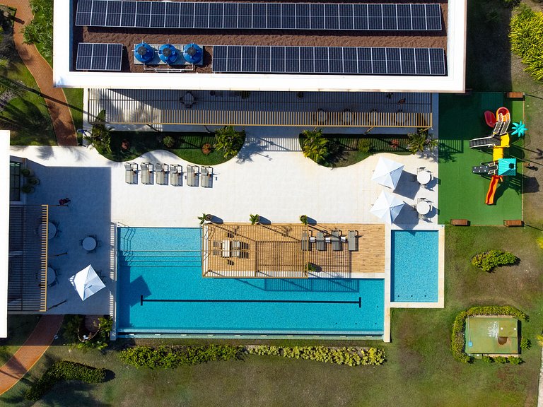 Casa 224 de Alto Padrão com piscina em Sauípe