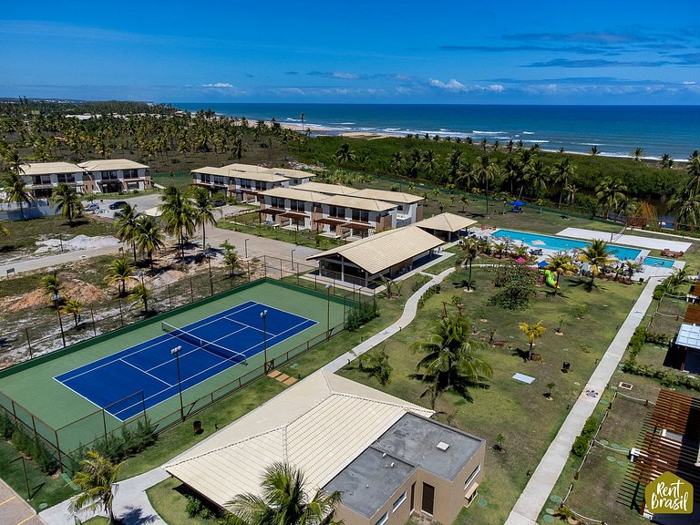 Hermoso bungaló con piscina e hidromasaje en Imbassaí - Casa