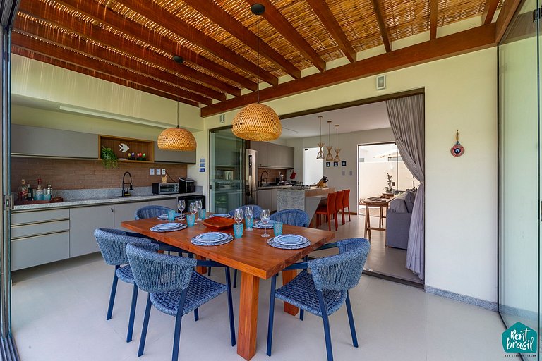 Elegante Village de 2 quartos em Imbassaí - N05