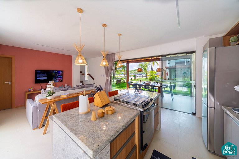 Elegant 2-bedroom village in Imbassaí