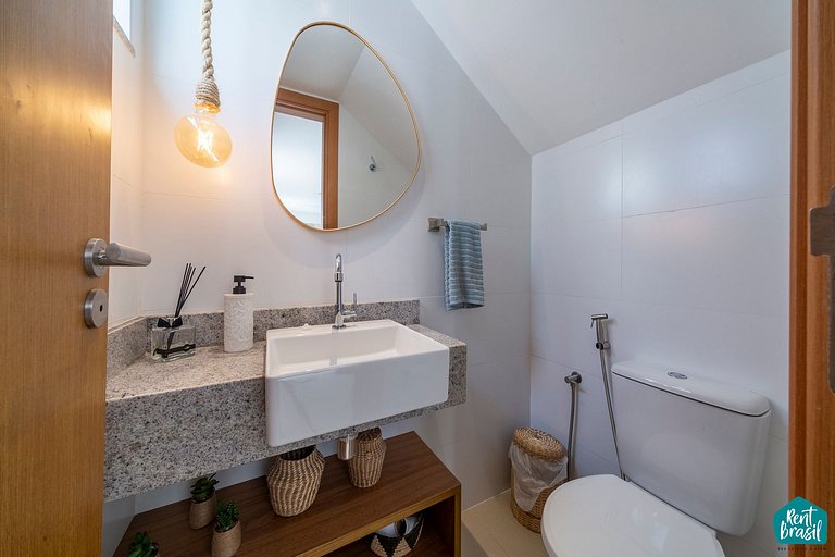Elegante Village de 2 quartos em Imbassaí - N05
