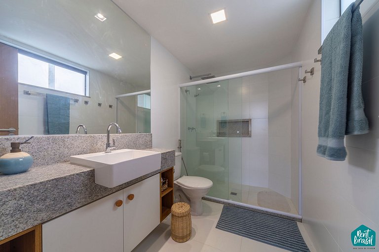 Elegante Village de 2 quartos em Imbassaí