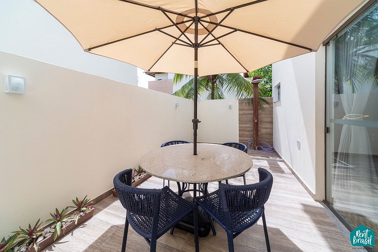 Elegante Village de 2 quartos em Imbassaí